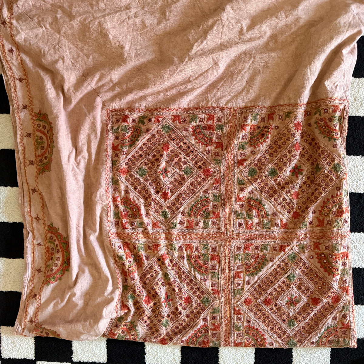 unique vintage whimsical cover blanket