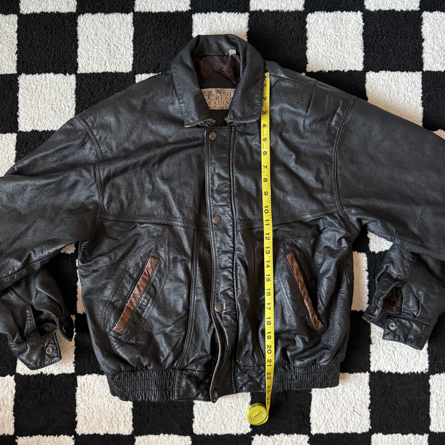 vintage whimsy 90s y2k leather jacket
