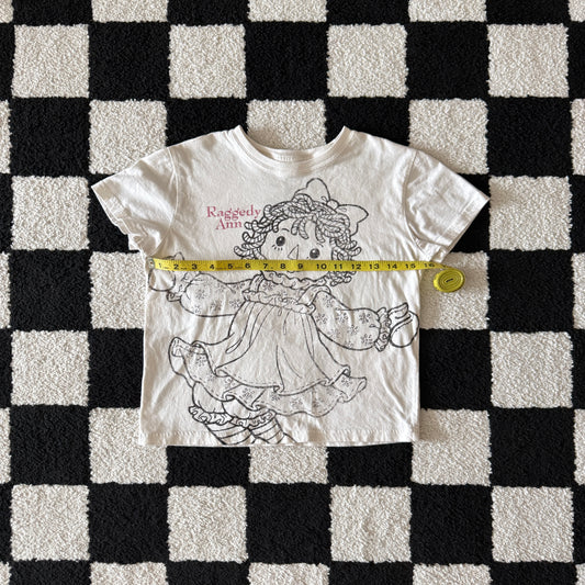 unique vintage whimsical 90s y2k graphic baby tee