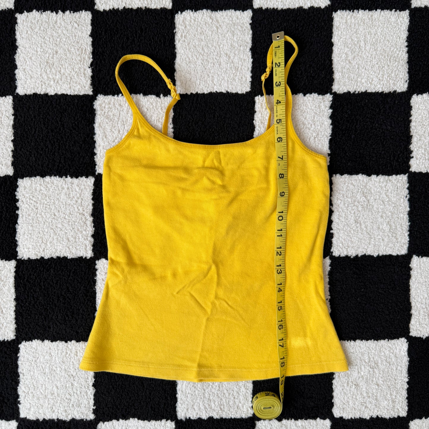 vintage whimsical 90s y2k COPPER KEY cami top