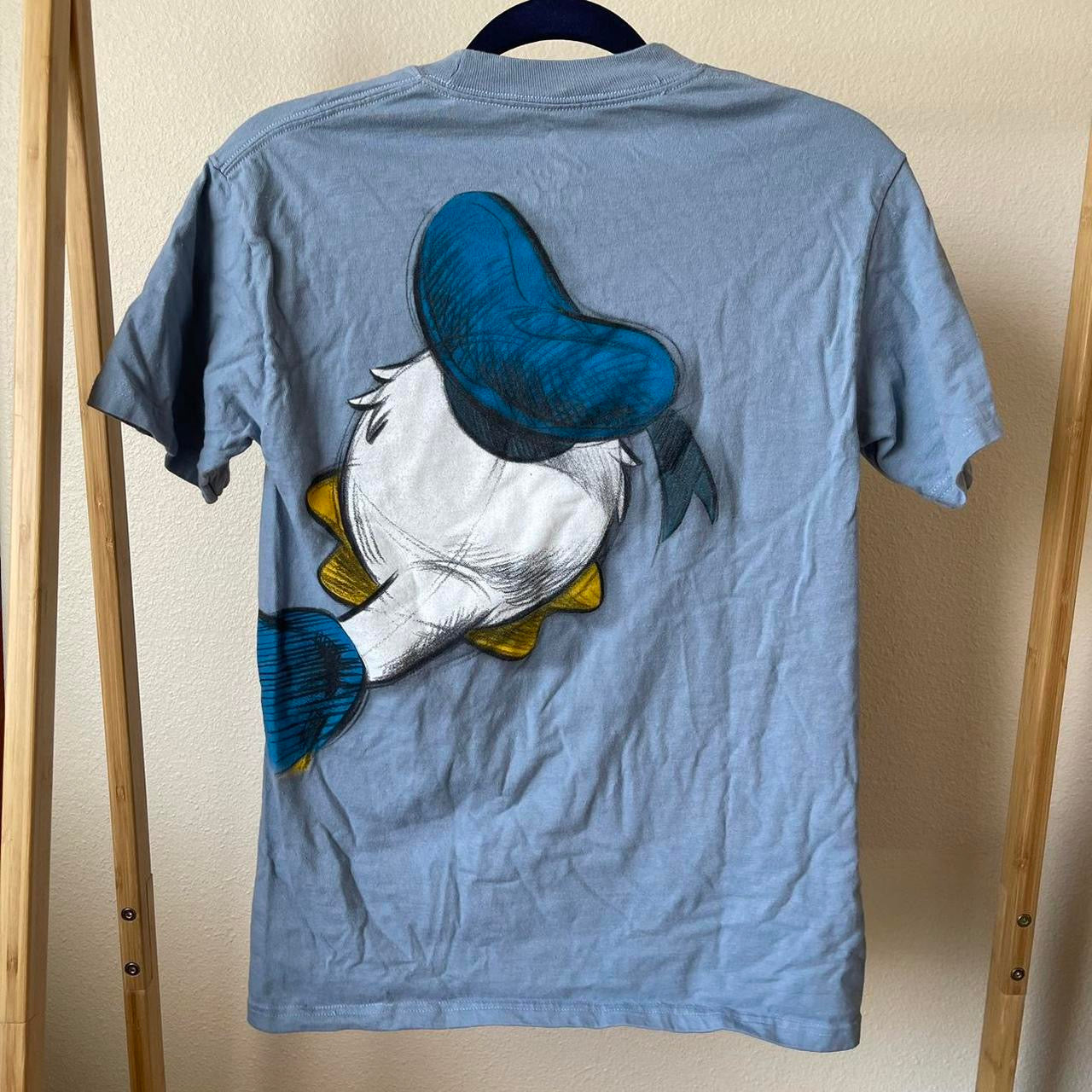 unique vintage whimsy 90s y2k DONALD DUCK graphic t shirt