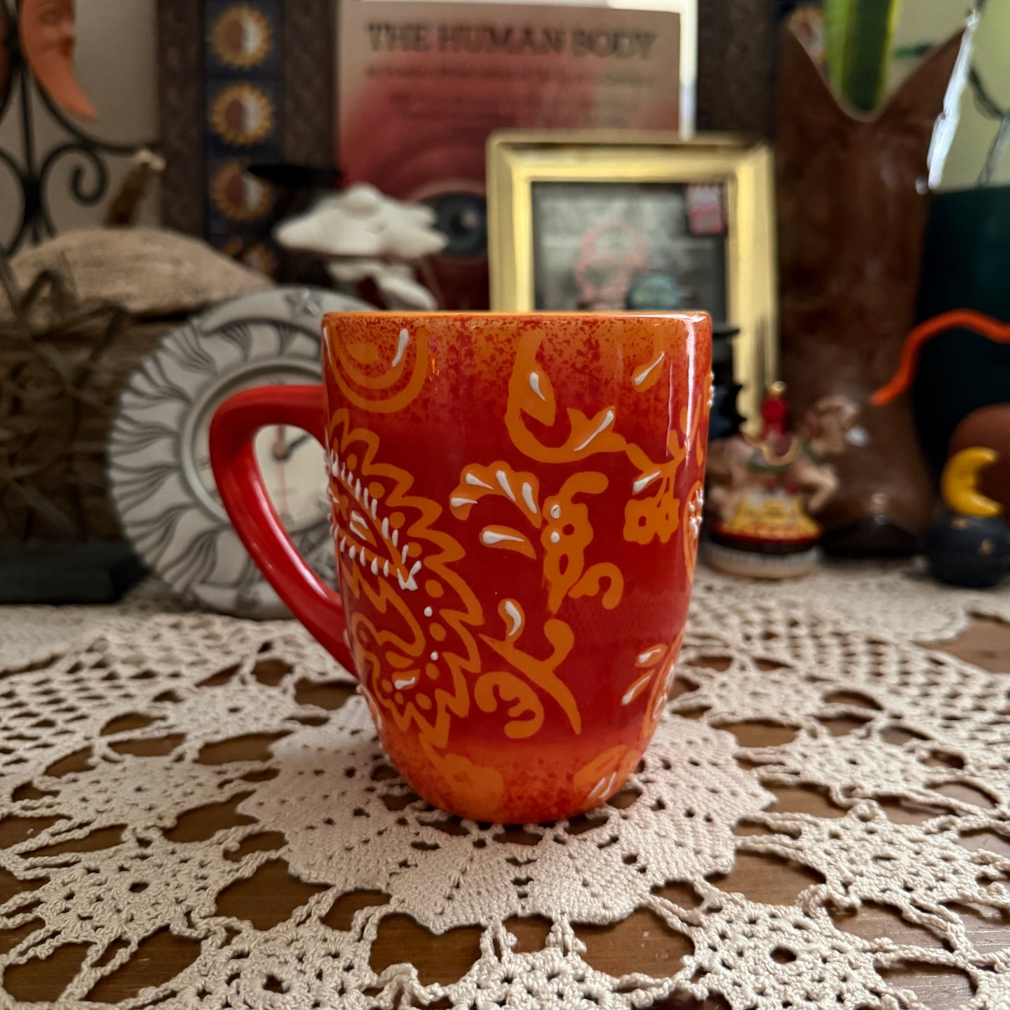 unique vintage whimsical mug