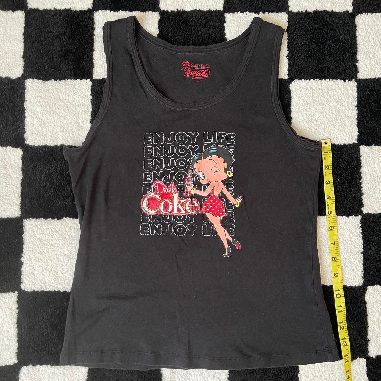 betty boop y2k tank top