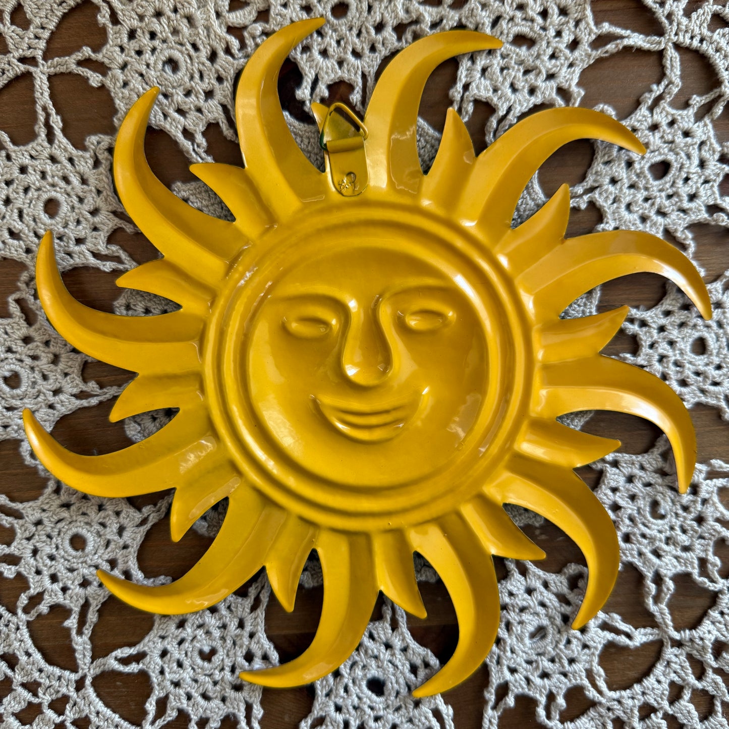 unique vintage whimsical celestial sun wall decor collectable