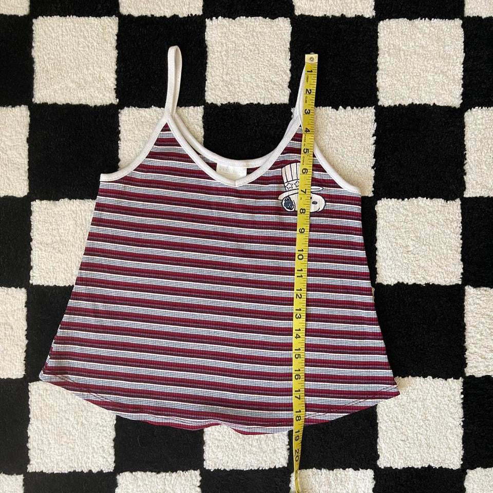 vintage whimsy 90s y2k SNOOPY graphic tank top