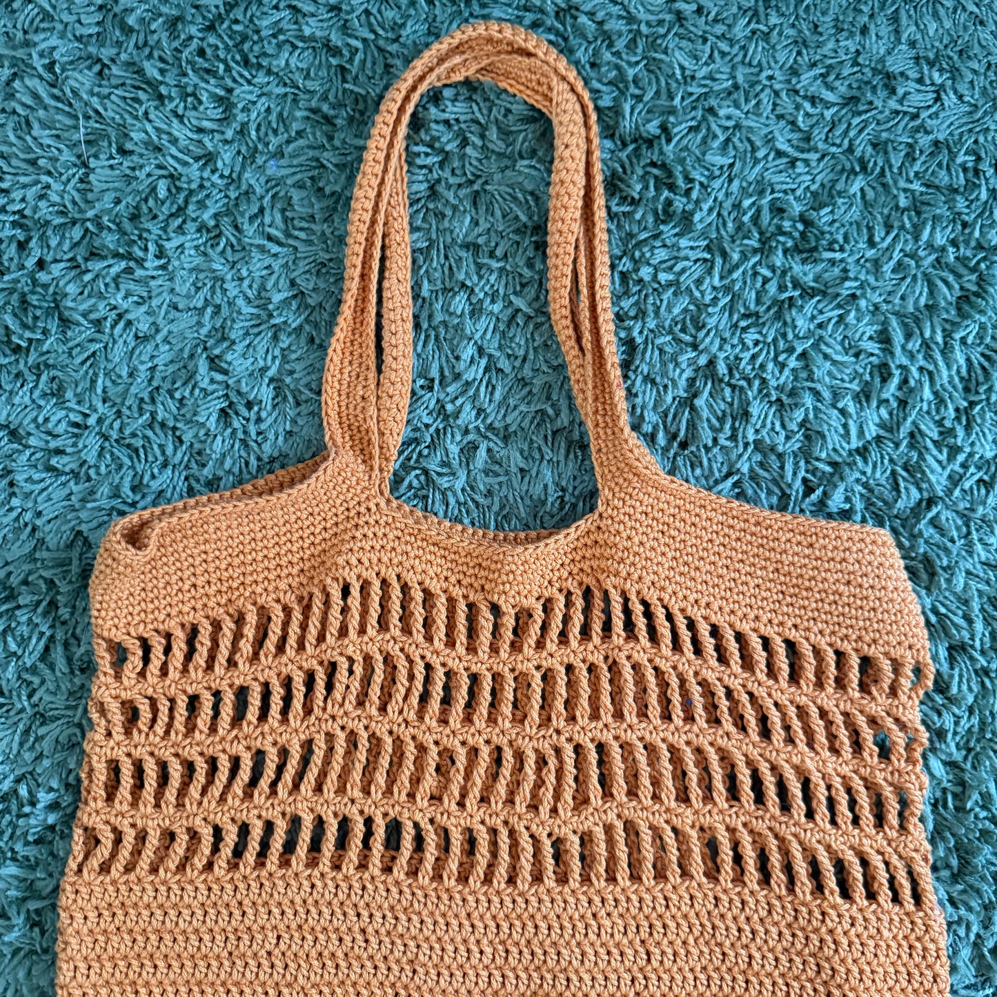 unique vintage whimsical 90s y2k crochet tote bag
