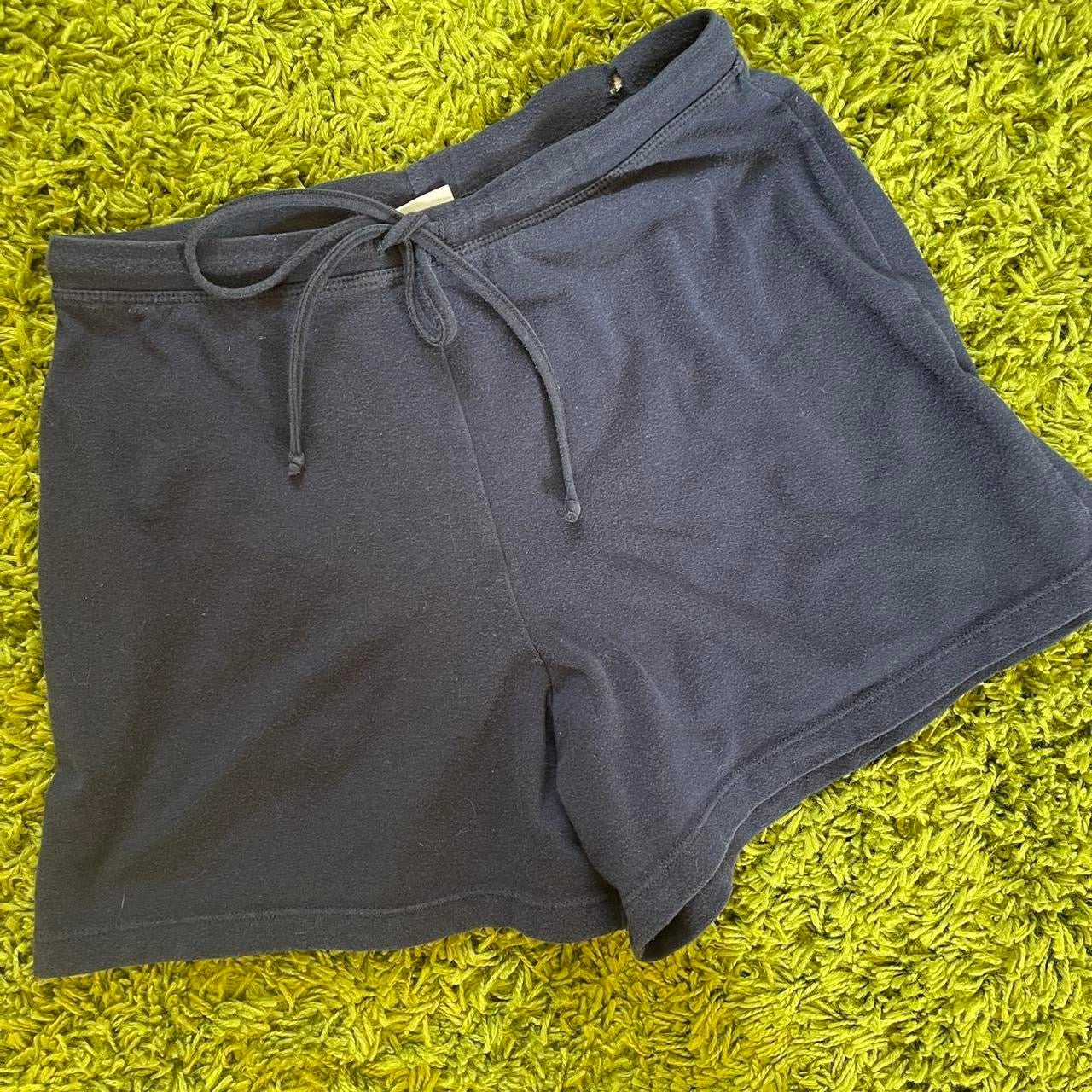 high rise lounge shorts