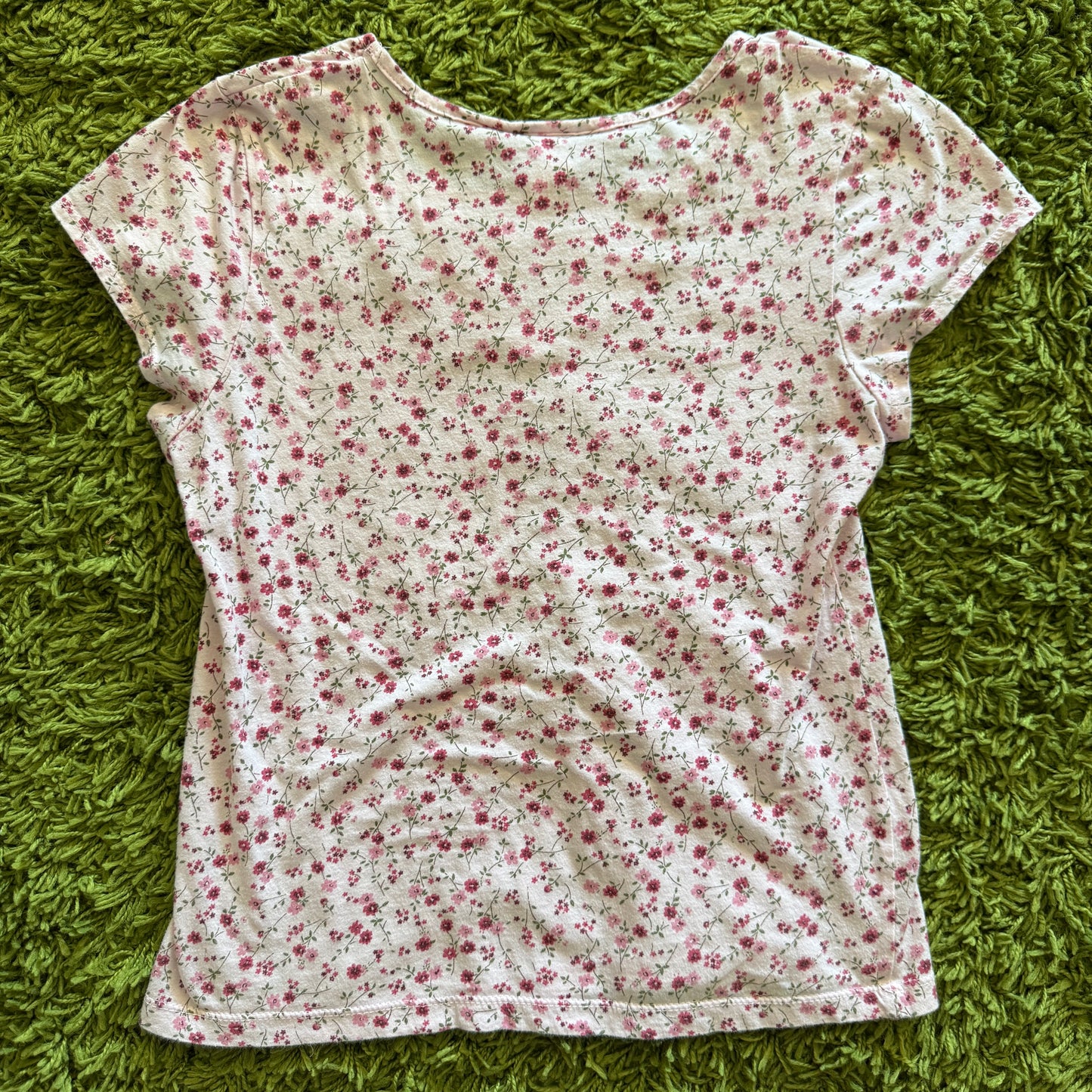 unique vintage whimsical 90s y2k ANXIETY FOR KIDS babydoll top