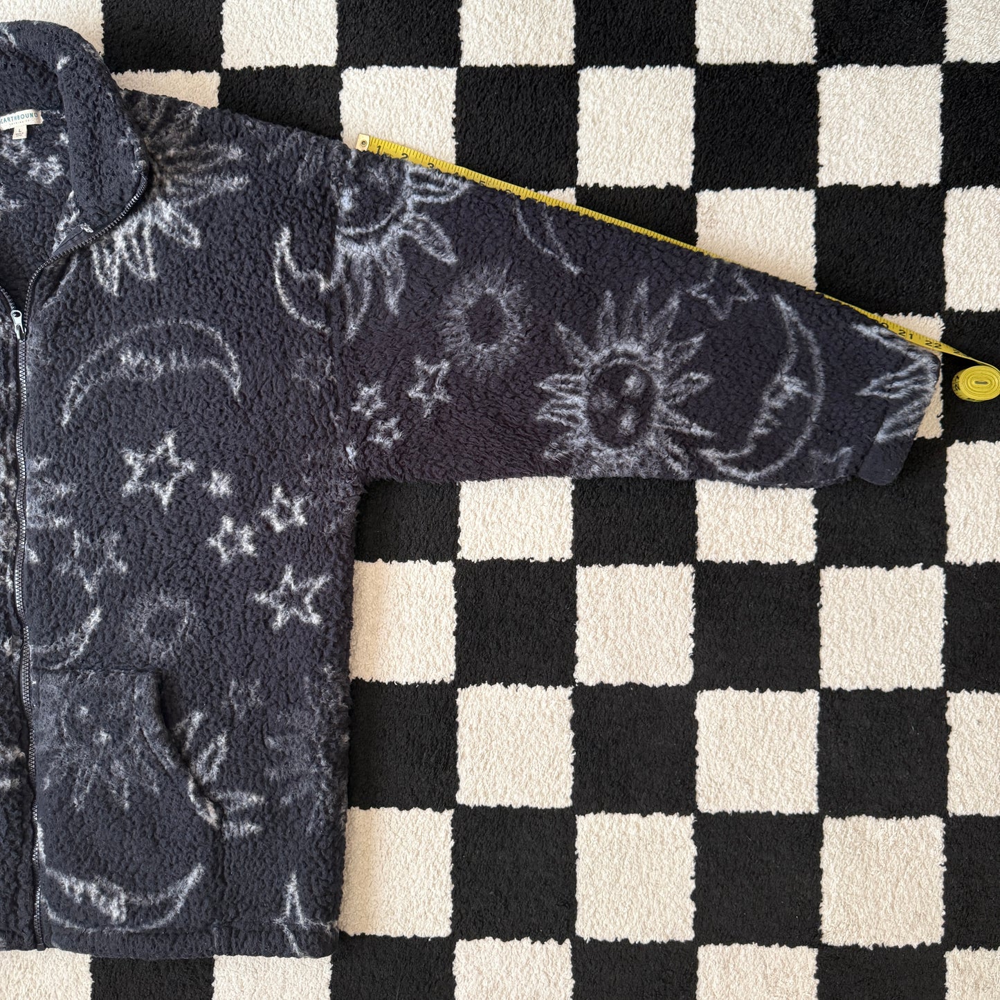 unique vintage whimsy celestial 90s y2k EARTHBOUND cardigan sweater