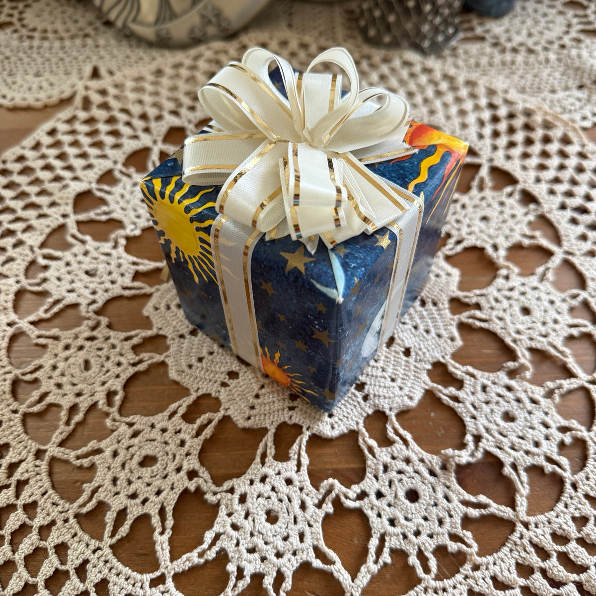 unique vintage whimsical celestial sun moon stars collectable trinket