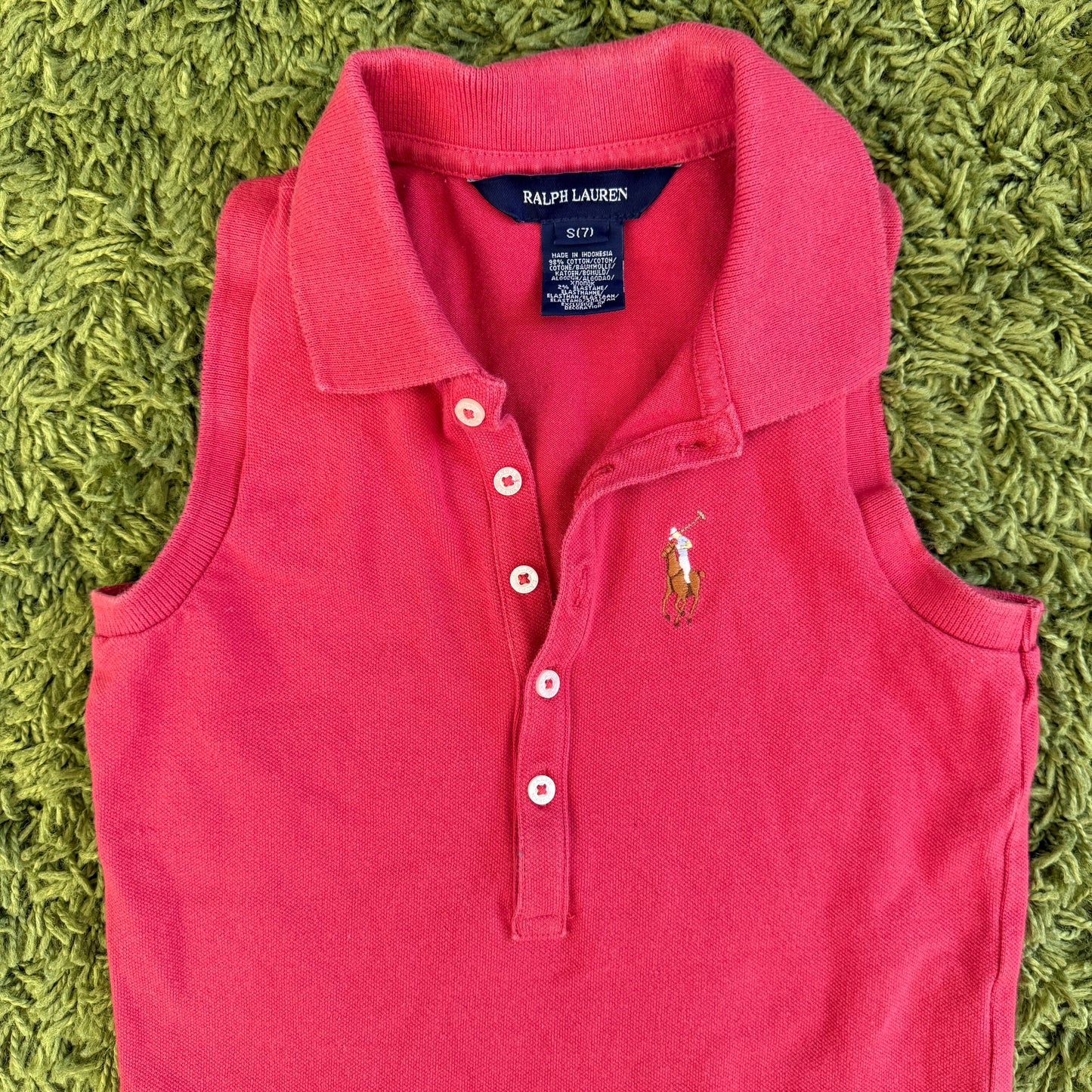 vintage whimsy 90s y2k RALPH LAUREN tank top
