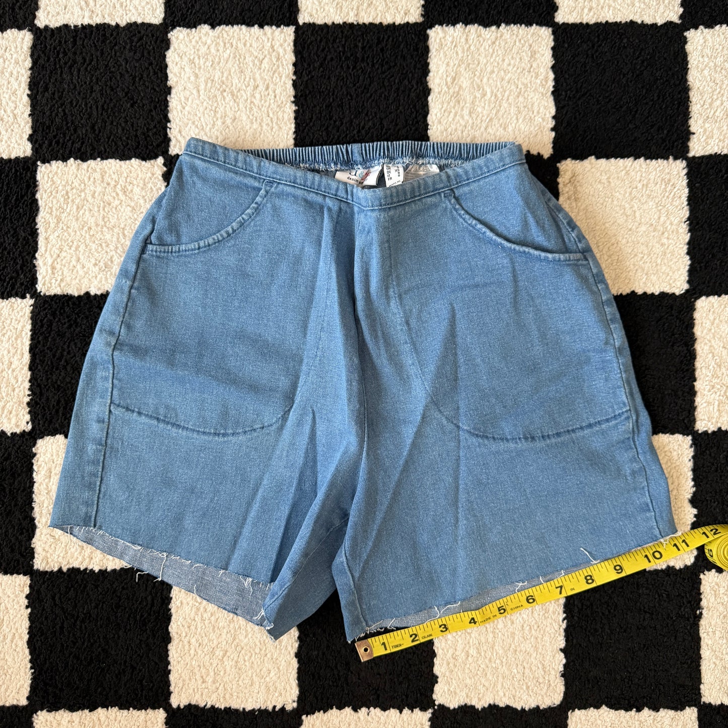 vintage whimsy 90s y2k denim shorts