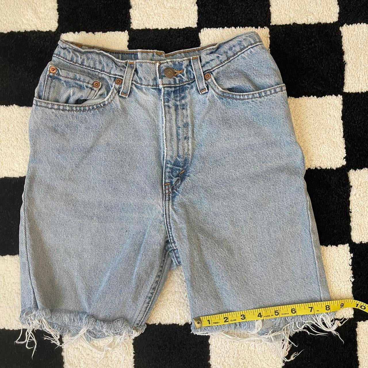 denim bermuda shorts