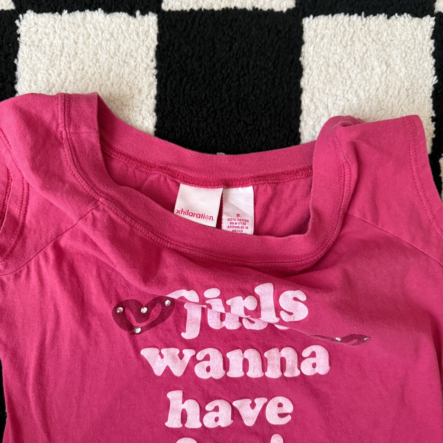 unique vintage whimsical 90s y2k graphic baby tee