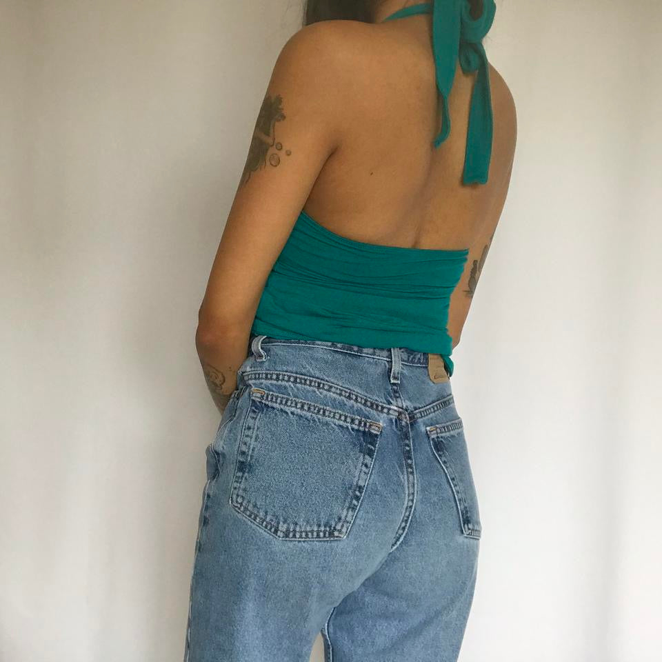 unique vintage whimsy 90s y2k halter top