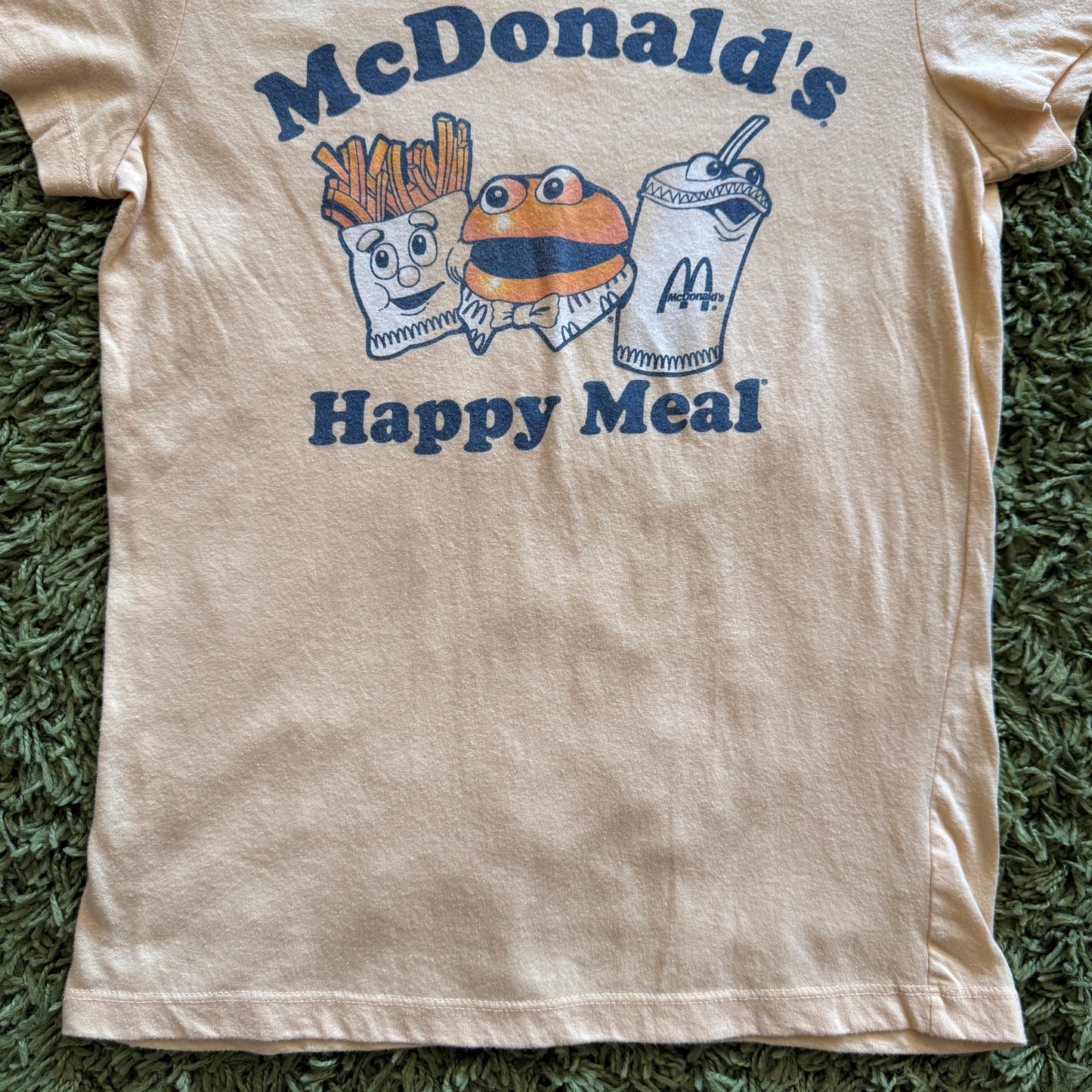 unique vintage whimsical 90s y2k MIGHTY FINE graphic baby tee