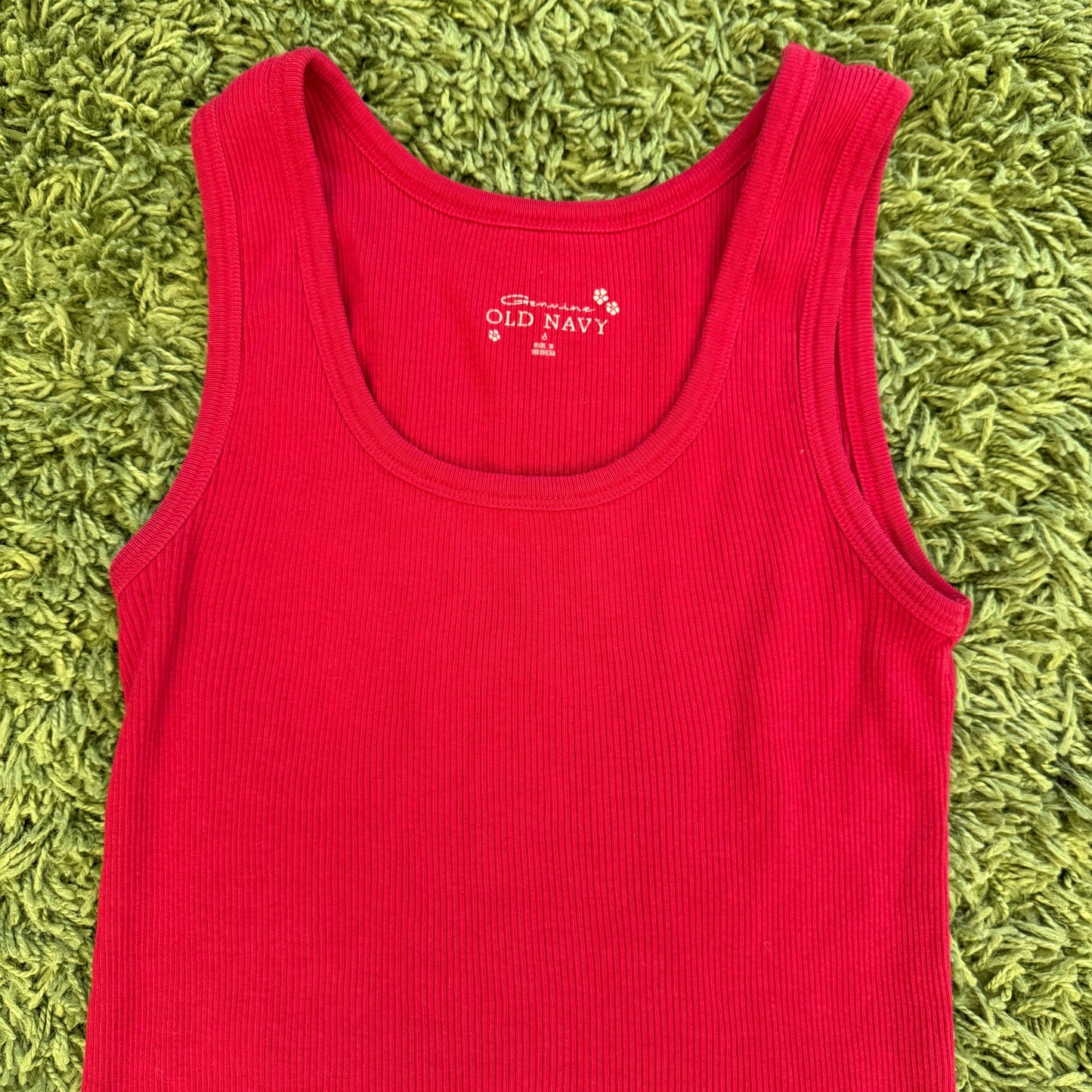 vintage whimsy 90s y2k tank top