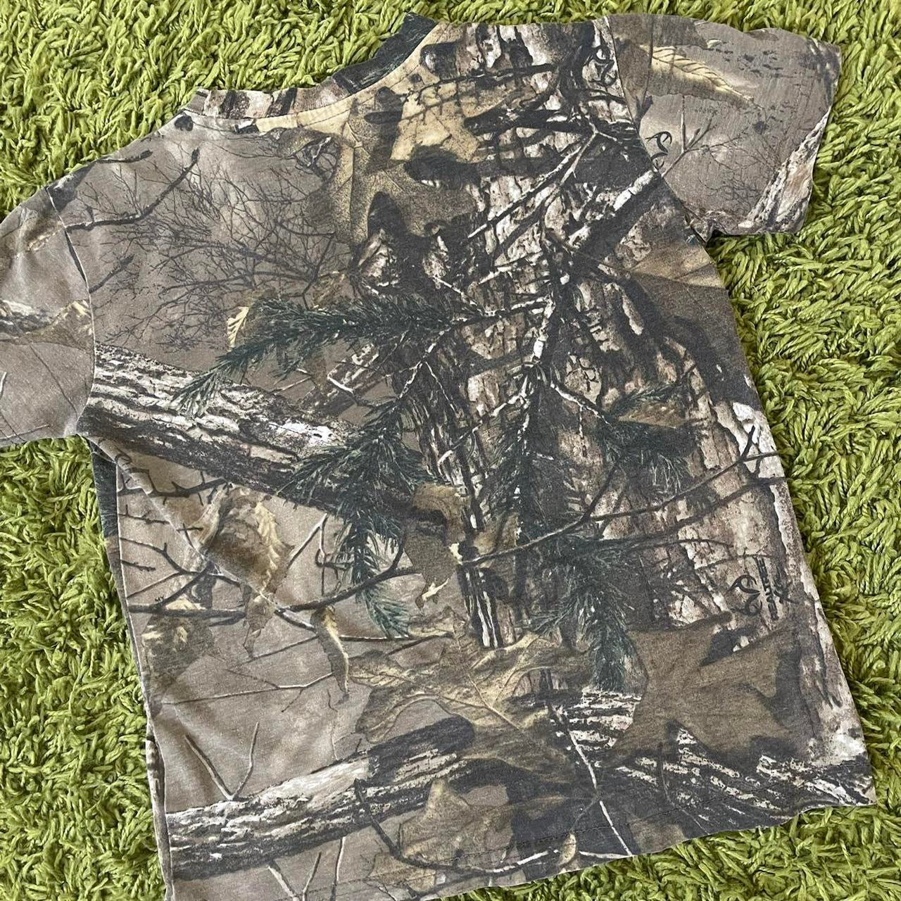 alaska wildlife camo baby tee