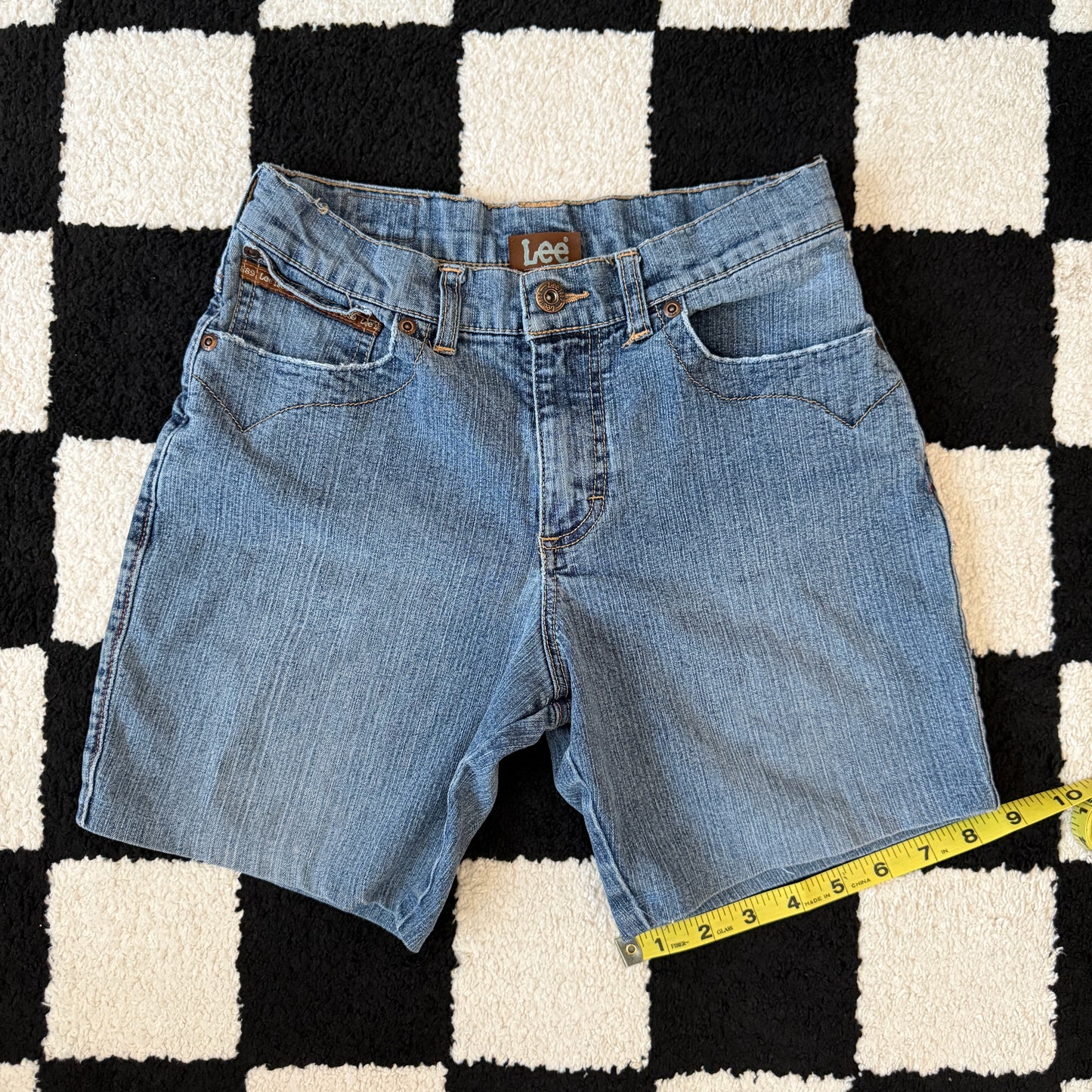 vintage whimsy 90s y2k LEE denim bermuda shorts