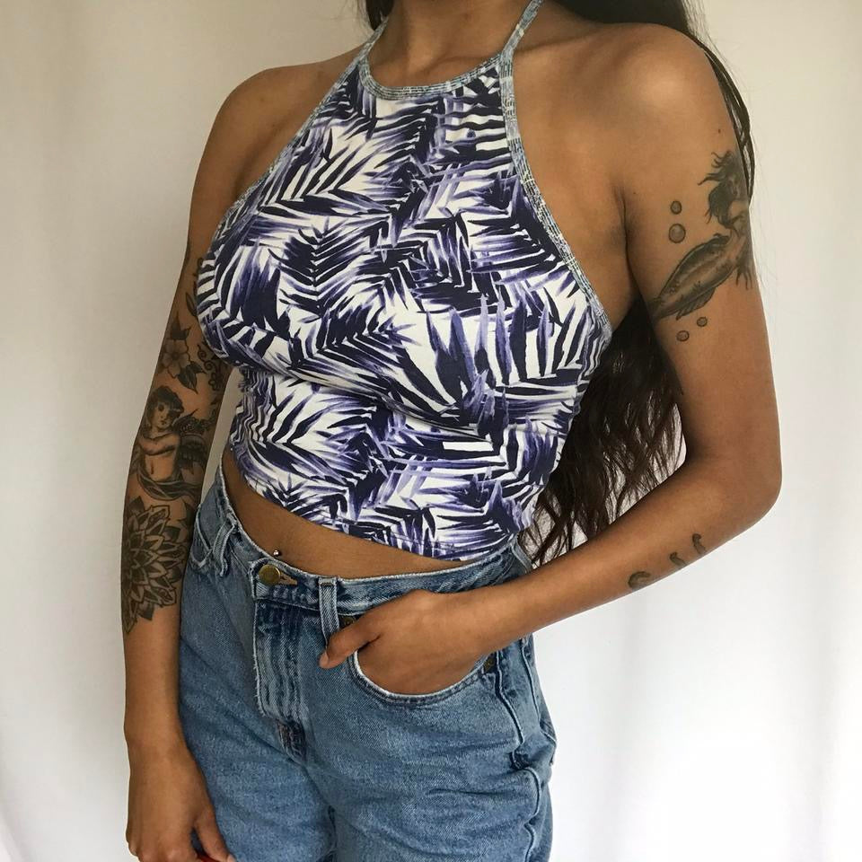 REVERSIBLE halter top