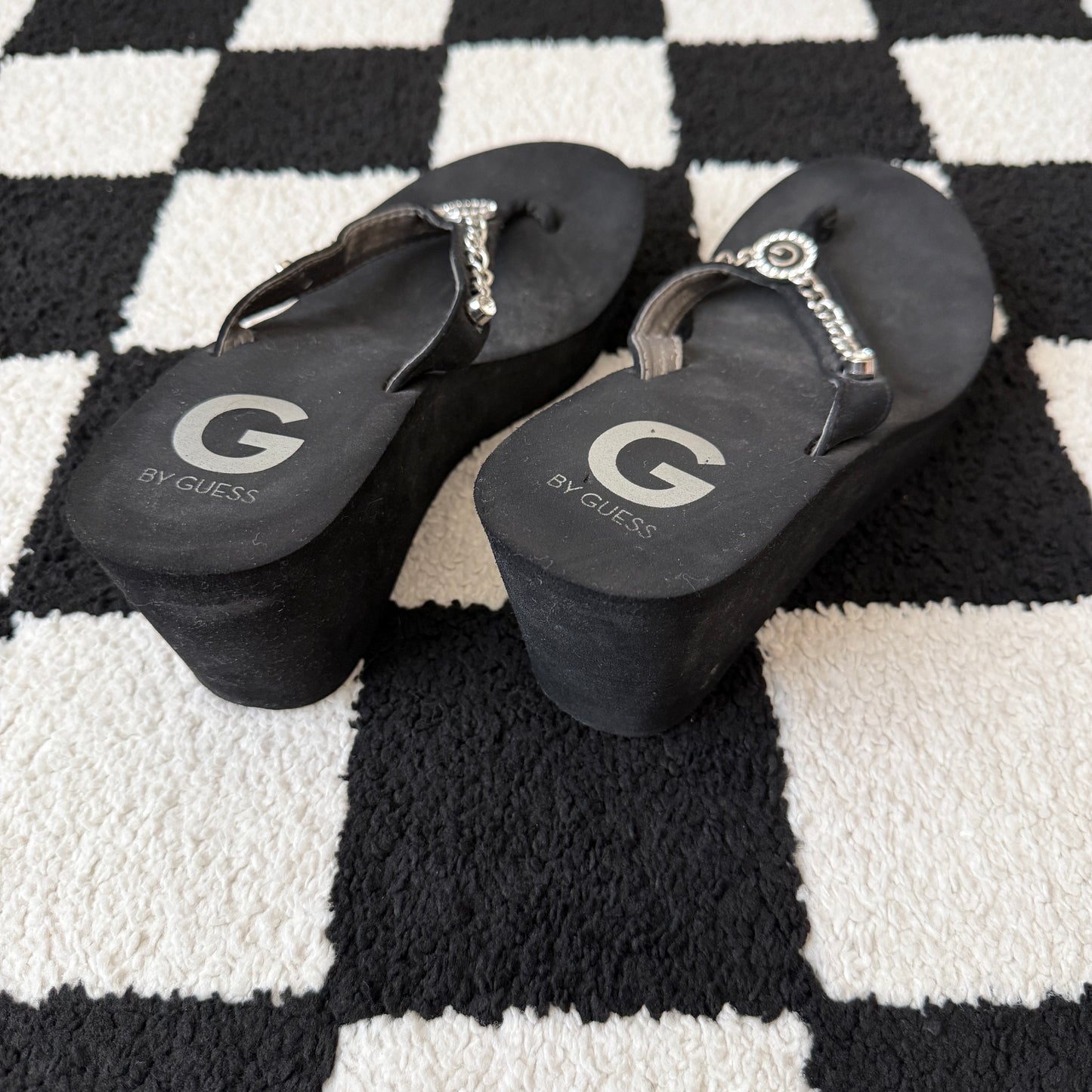 vintage whimsical 90s y2k chunky sandals