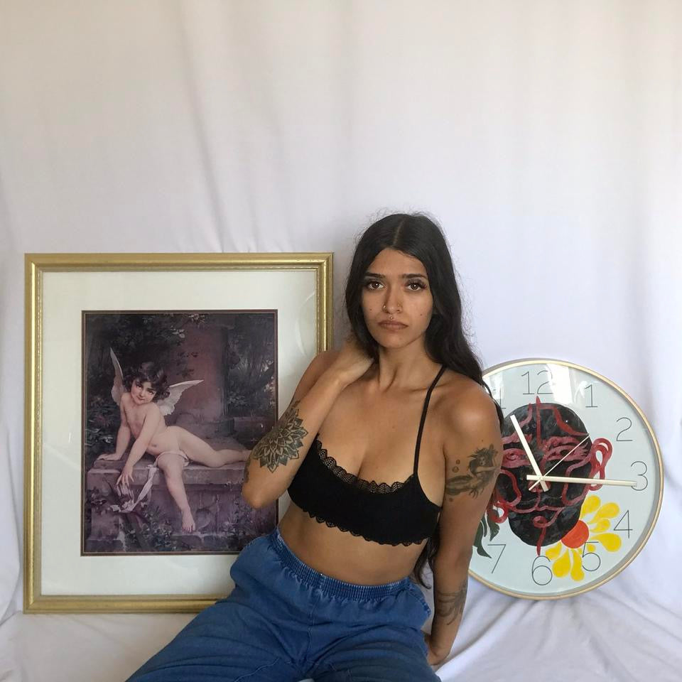 vintage whimsy 90s y2k bralette