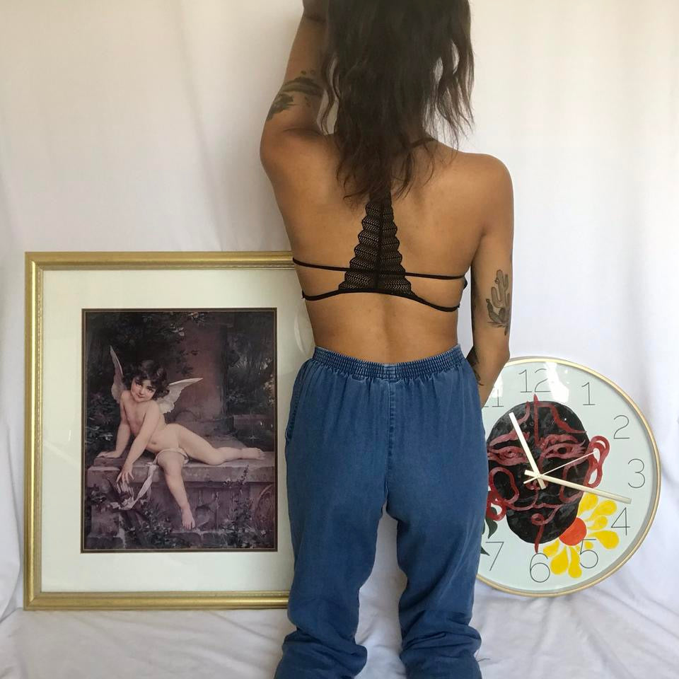 vintage whimsy 90s y2k bralette