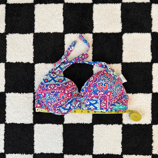 vintage whimsy 90s y2k swimsuit top