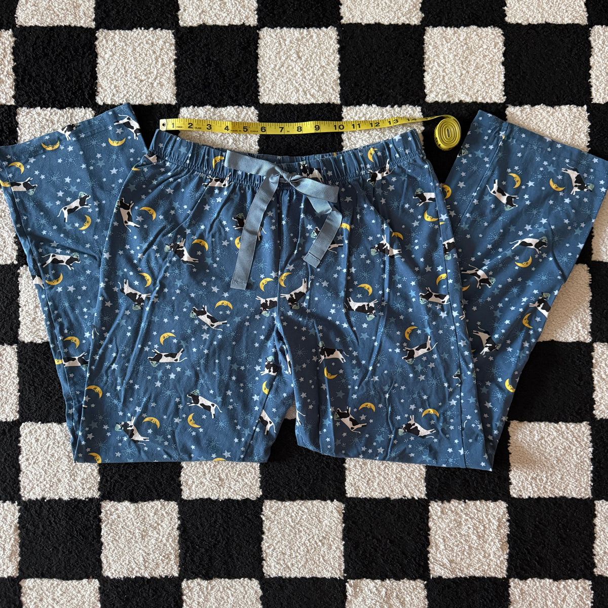 unique vintage whimsical celestial moon stars lounge pants