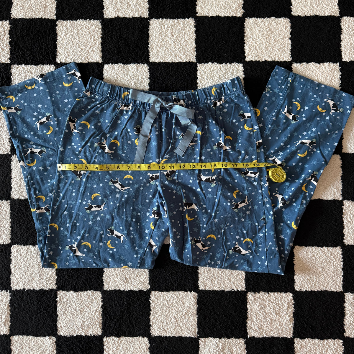 unique vintage whimsical celestial moon stars lounge pants