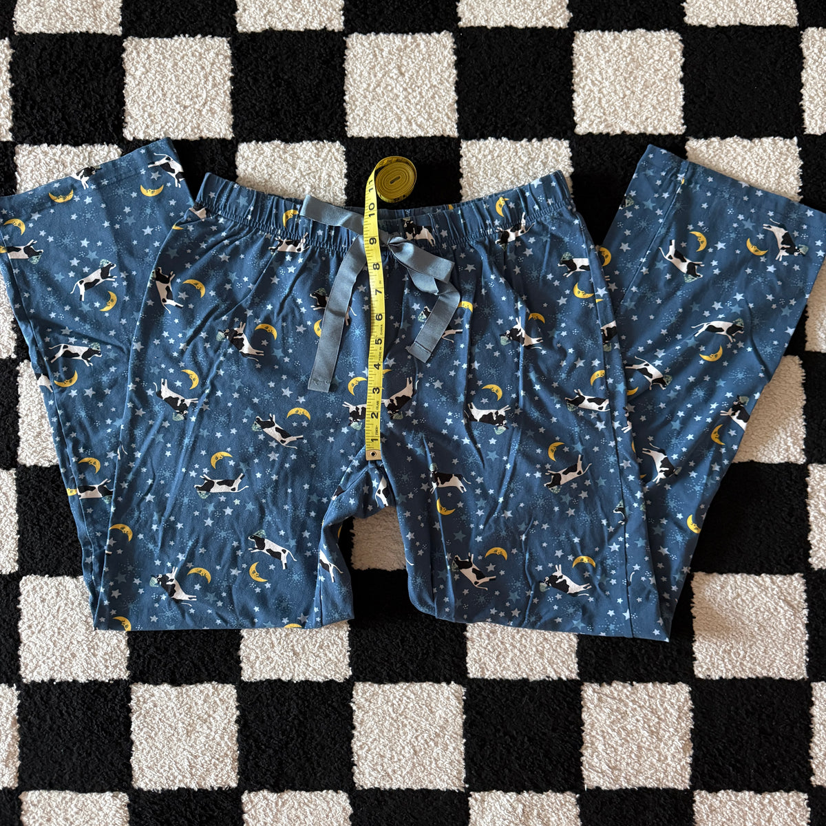 unique vintage whimsical celestial moon stars lounge pants