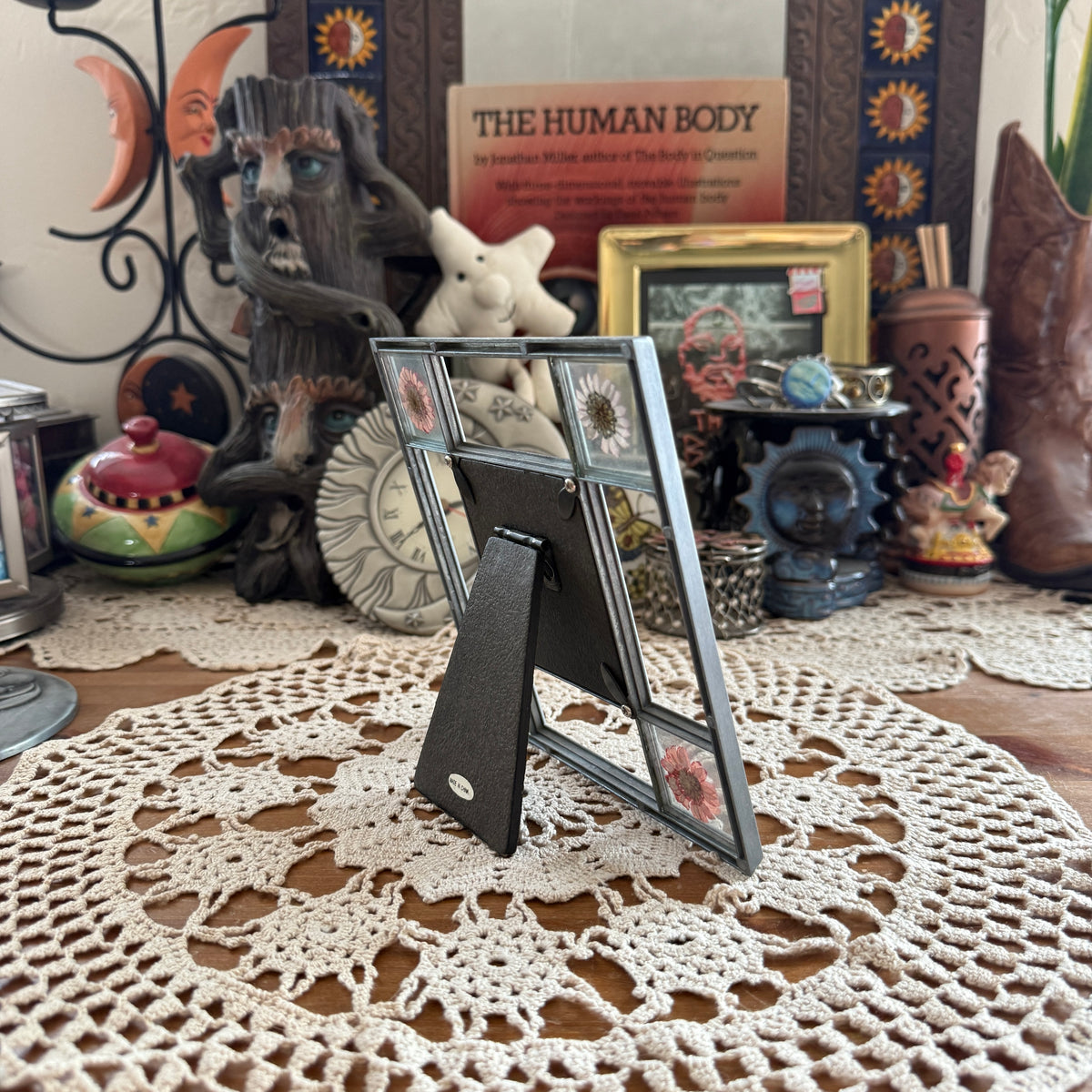 unique handmade vintage whimsical frame collectable wall decor