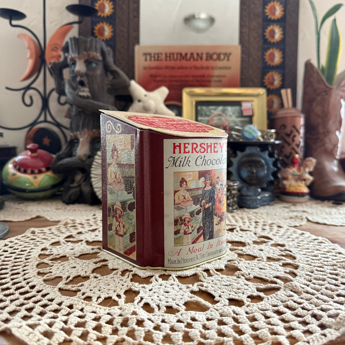 unique vintage whimsical storage collectable organizer