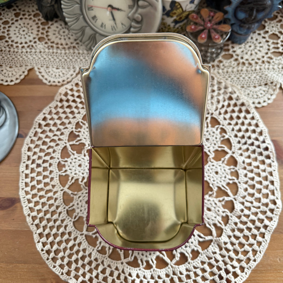 unique vintage whimsical storage collectable organizer