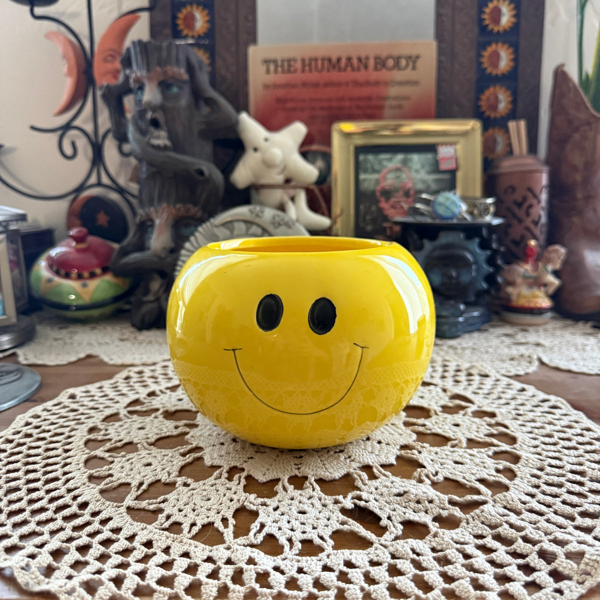 unique vintage whimsical catch all jar collectable