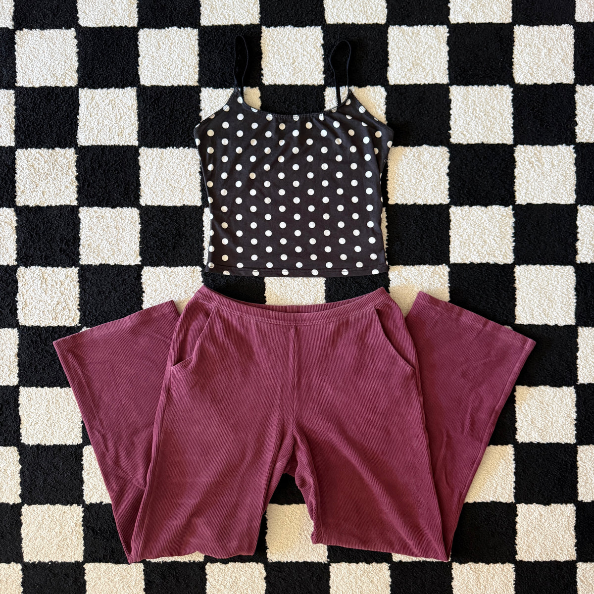 unique whimsical 90s y2k lounge set