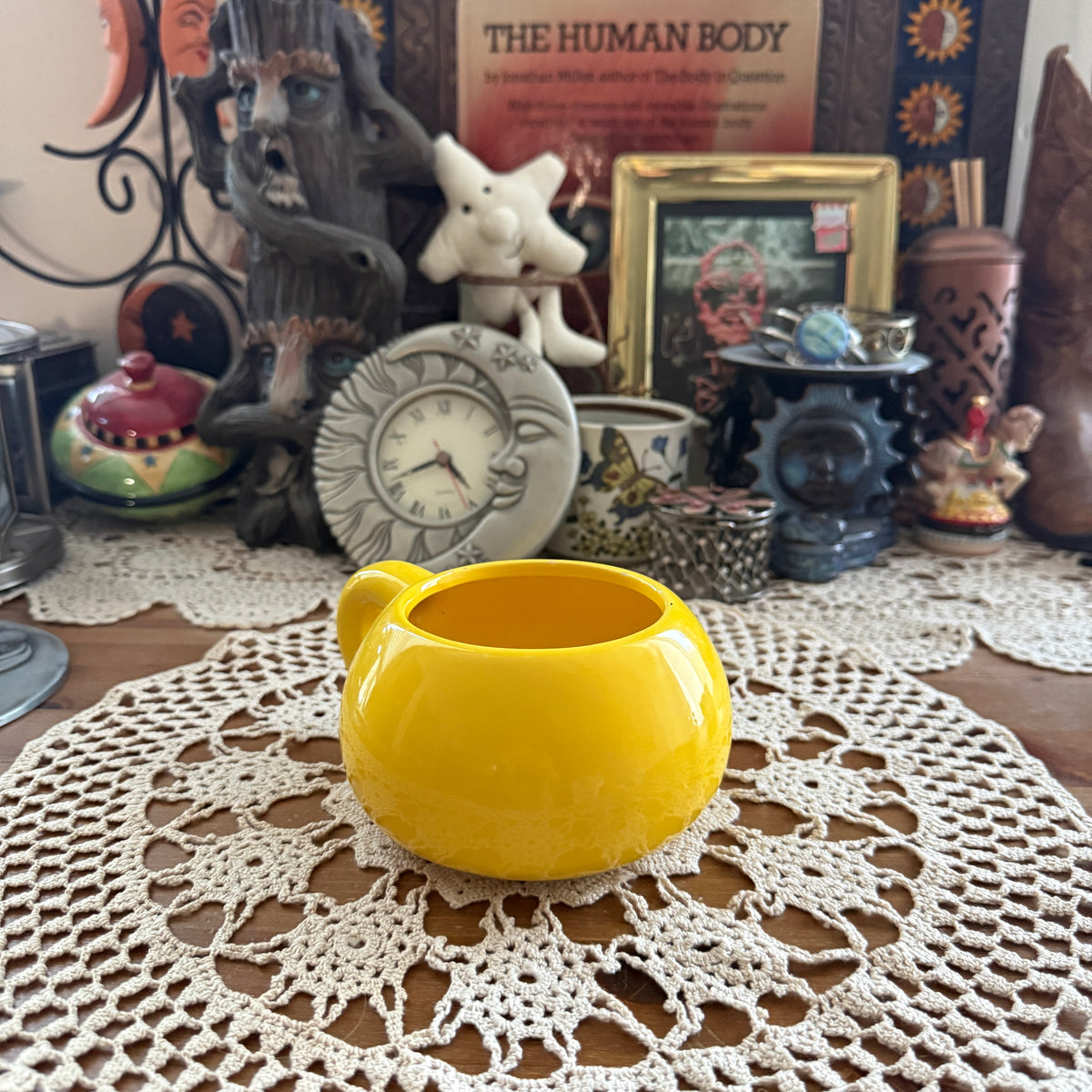 unique vintage whimsical catch all jar collectable
