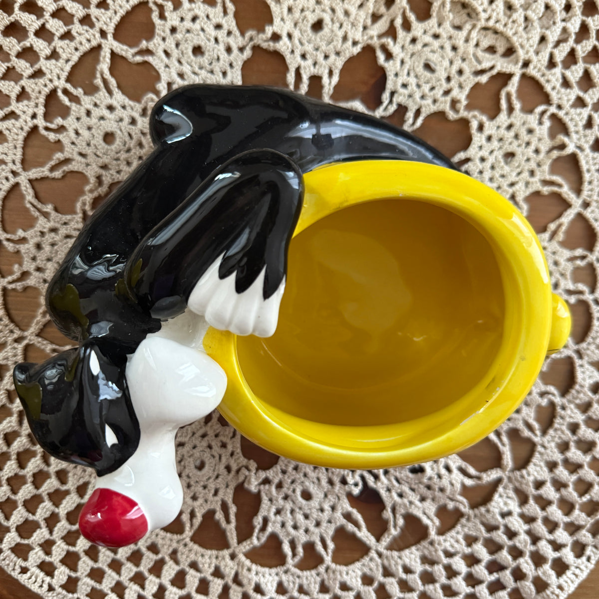 unique vintage whimsical catch all jar collectable