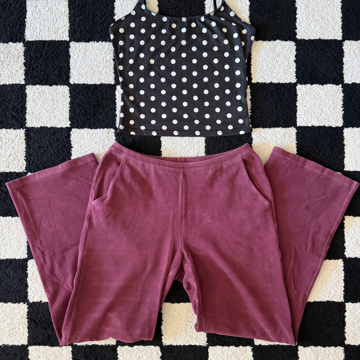 unique whimsical 90s y2k lounge set