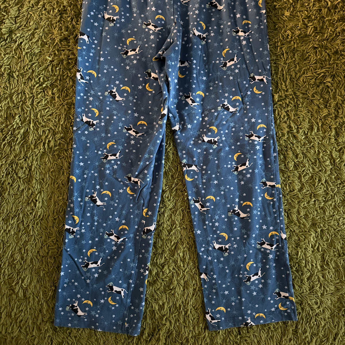 unique vintage whimsical celestial moon stars lounge pants