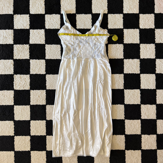 unique vintage whimsical 90s y2k midi slip dress