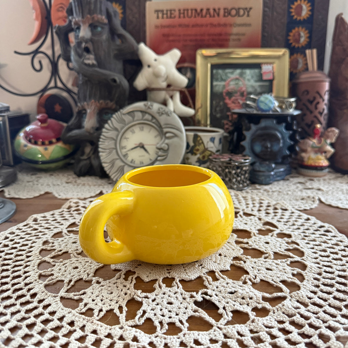 unique vintage whimsical catch all jar collectable